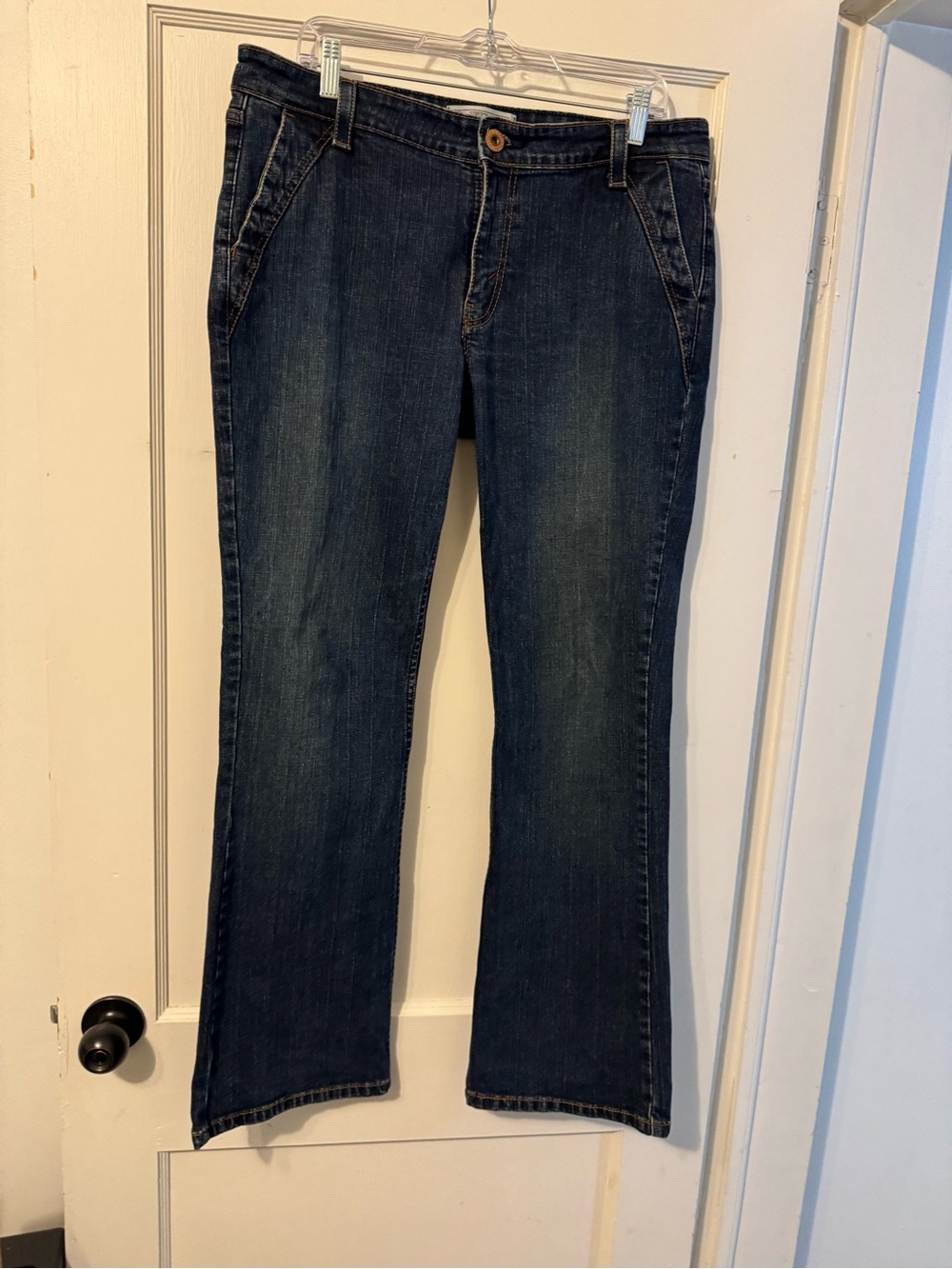 Signature by Levi Strauss Dark Indigo Boot-Cut Jeans